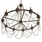 Meyda Lighting Marcie 60" 10-Light Oil Rubbed Bronze Chandelier