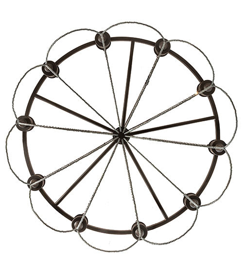 Meyda Lighting Marcie 60" 10-Light Oil Rubbed Bronze Chandelier