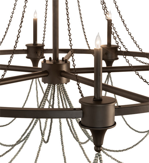 Meyda Lighting Marcie 60" 10-Light Oil Rubbed Bronze Chandelier