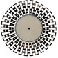 Meyda Lighting Margo 55" 3-Light Mahogany Bronze Pendant Light With Beige Natural Fabric Shade