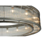 Meyda Lighting Marquee 54" 16-Light Nickel Pendant Light With Clear Crystal Idalight Shade Glass