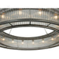 Meyda Lighting Marquee 54" 16-Light Nickel Pendant Light With Clear Crystal Idalight Shade Glass