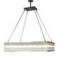 Meyda Lighting Marquee 60" 28-Light Extreme Chrome Island Pendant Light With Clear Crystal Idalight Shade