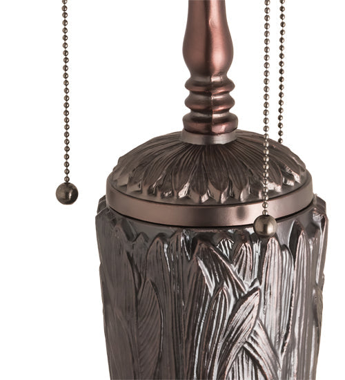 Meyda Lighting Marshgrass 25" 3-Light Brown Table Lamp Base