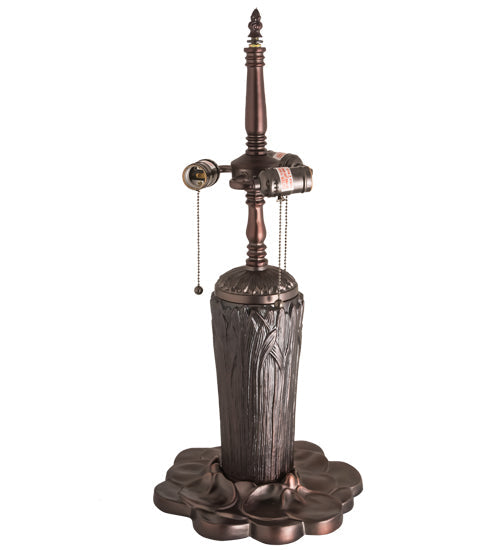 Meyda Lighting Marshgrass 25" 3-Light Brown Table Lamp Base