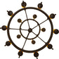 Meyda Lighting Marta 51" 15-Light 2-Tier Oil Rubbed Bronze Chandelier With Ivory Faux Candlelight