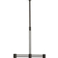 Meyda Lighting Martini Mission 47" 3-Light Oil Rubbed Bronze Island Pendant Light With Yellow and Green Shade Glass