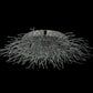 Meyda Lighting Medusa 127" 120-Light LED Brushed Aluminum Flush Mount Light