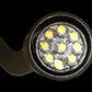 Meyda Lighting Medusa 127" 120-Light LED Brushed Aluminum Flush Mount Light