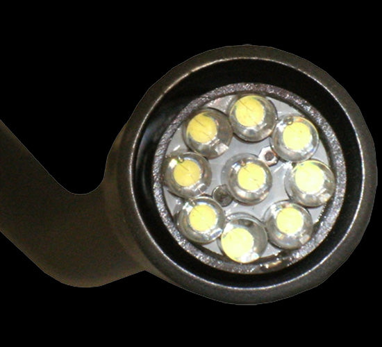 Meyda Lighting Medusa 127" 120-Light LED Brushed Aluminum Flush Mount Light