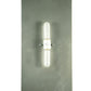 Meyda Lighting Megaplex 12" 2-Light Nickel Wall Sconce With White Statuario Idalight Shade Glass