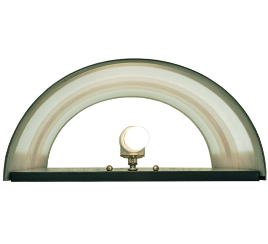 Meyda Lighting Megaplex 12" 2-Light Nickel Wall Sconce With White Statuario Idalight Shade Glass