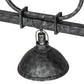 Meyda Lighting Melrose Barlett 67" 3-Light Smoke & Anthracite Island Pendant Light