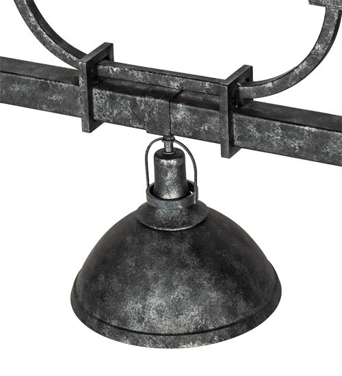 Meyda Lighting Melrose Barlett 67" 3-Light Smoke & Anthracite Island Pendant Light
