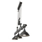 Meyda Lighting Melrose Barlett 67" 3-Light Smoke & Anthracite Island Pendant Light