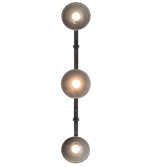 Meyda Lighting Melrose Barlett 67" 3-Light Smoke & Anthracite Island Pendant Light
