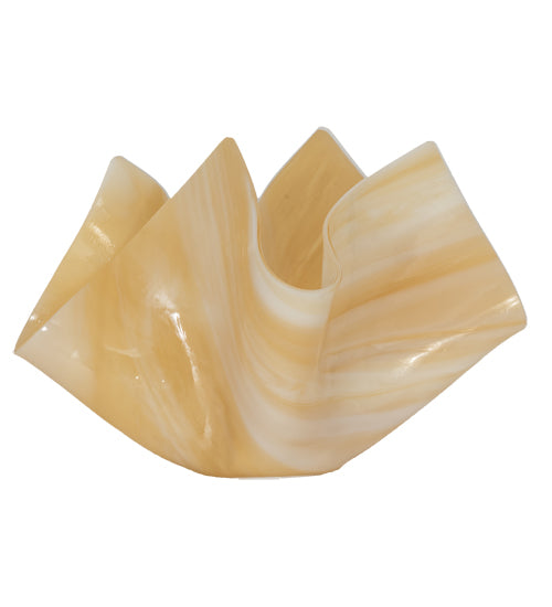 Meyda Lighting Metro 10" Milano Beige Shade Glass