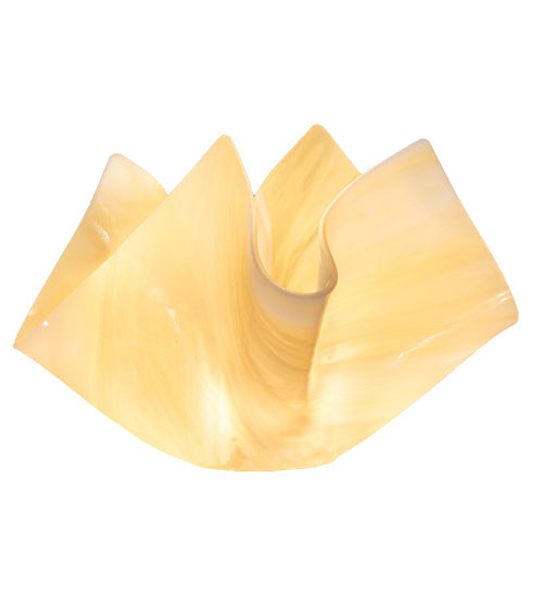 Meyda Lighting Metro 10" Milano Beige Shade Glass