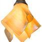 Meyda Lighting Metro 10" Nickel D'Oro Pendant Light With Beige Iridescent Handkerchief Shade Glass