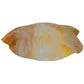 Meyda Lighting Metro 16" Beige Iridescent Organic Art Shade Glass
