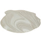 Meyda Lighting Metro 16" Blanco Swirl White Baroque Shade Glass