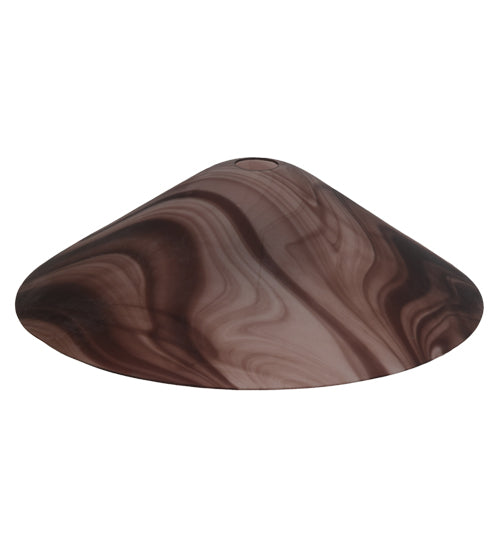 Meyda Lighting Metro 18" Chambord Swirl Shade Glass