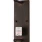 Meyda Lighting Metro 5" Oil Rubbed Bronze Midland Wall Sconce With Cinnamon Baroque Shade Glass