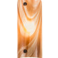 Meyda Lighting Metro 5" Oil Rubbed Bronze Midland Wall Sconce With Cinnamon Baroque Shade Glass