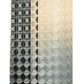 Meyda Lighting Metro 6" Nickel Wall Sconce With Clear Window Pane Quadrato Shade Glass