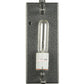 Meyda Lighting Metro Fusion 10" Lightning Vein Zweig Wall Sconce With Amber Shade Glass