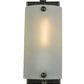 Meyda Lighting Metro Fusion 10" Lightning Vein Zweig Wall Sconce With Amber Shade Glass