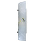 Meyda Lighting Metro Fusion 10" Metal Bel Volo Wall Sconce With White Dragonfly and Green Confetti Shade Glass