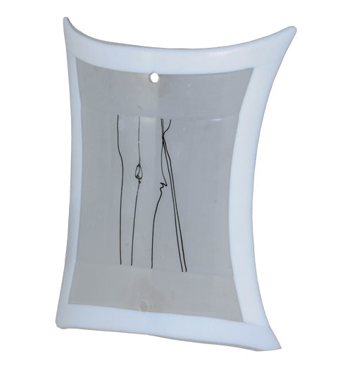 Meyda Lighting Metro Fusion 10" Twigs Shade Glass Panel