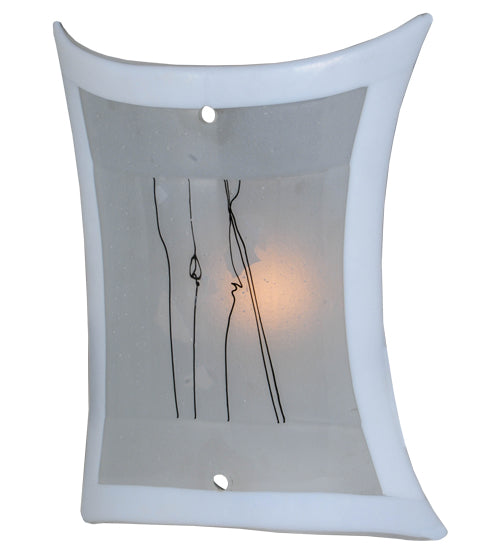Meyda Lighting Metro Fusion 10" Twigs Shade Glass Panel