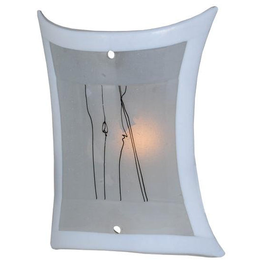 Meyda Lighting Metro Fusion 10" Twigs Shade Glass Panel