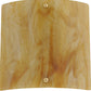 Meyda Lighting Metro Fusion 11" Gray Auburn Wall Sconce With Amber Shade Glass