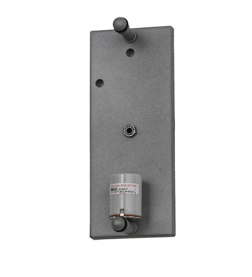 Meyda Lighting Metro Fusion 11" Nickel Dragonfly Wall Sconce With Amber & Frosted Clear Shade Glass