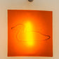 Meyda Lighting Metro Fusion 11" Nickel Powder Coated Left Wall Sconce With Amber Loon Shade Glass