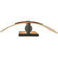 Meyda Lighting Metro Fusion 11" Nickel Powder Coated Right Wall Sconce With Amber Loon Shade Glass