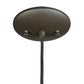 Meyda Lighting Metro Fusion 11" Oil Rubbed Bronze Bodnant Mini Pendant Light With Green and Mint Green Shade Glass