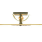 Meyda Lighting Metro Fusion 12" Gray Bullion Wall Sconce With Beige and Clear Shade Glass