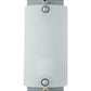 Meyda Lighting Metro Fusion 12" Silver Wall Sconce With Aventurine Green Iridescent Shade Glass