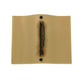 Meyda Lighting Metro Fusion 13" Wall Sconce With Beige Franco's Shade Glass