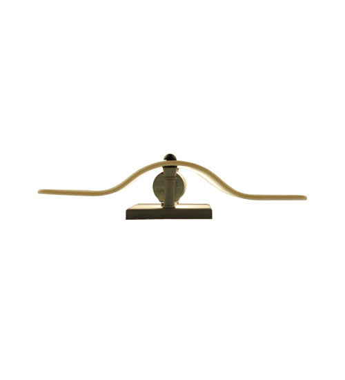 Meyda Lighting Metro Fusion 13" Wall Sconce With Beige Franco's Shade Glass