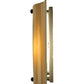 Meyda Lighting Metro Fusion 13" Wall Sconce With Beige Franco's Shade Glass