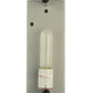 Meyda Lighting Metro Fusion 13" Wall Sconce With Beige Franco's Shade Glass