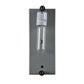 Meyda Lighting Metro Fusion 13 Wall Sconce With Blue Glass Panel Shade Glass