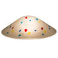 Meyda Lighting Metro Fusion 14" Davis Multi-Colored Shade Glass