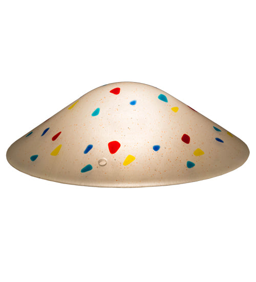 Meyda Lighting Metro Fusion 14" Davis Multi-Colored Shade Glass