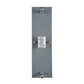 Meyda Lighting Metro Fusion 15" 2-Light Wings Wall Sconce With Frost and Green Shade Glass